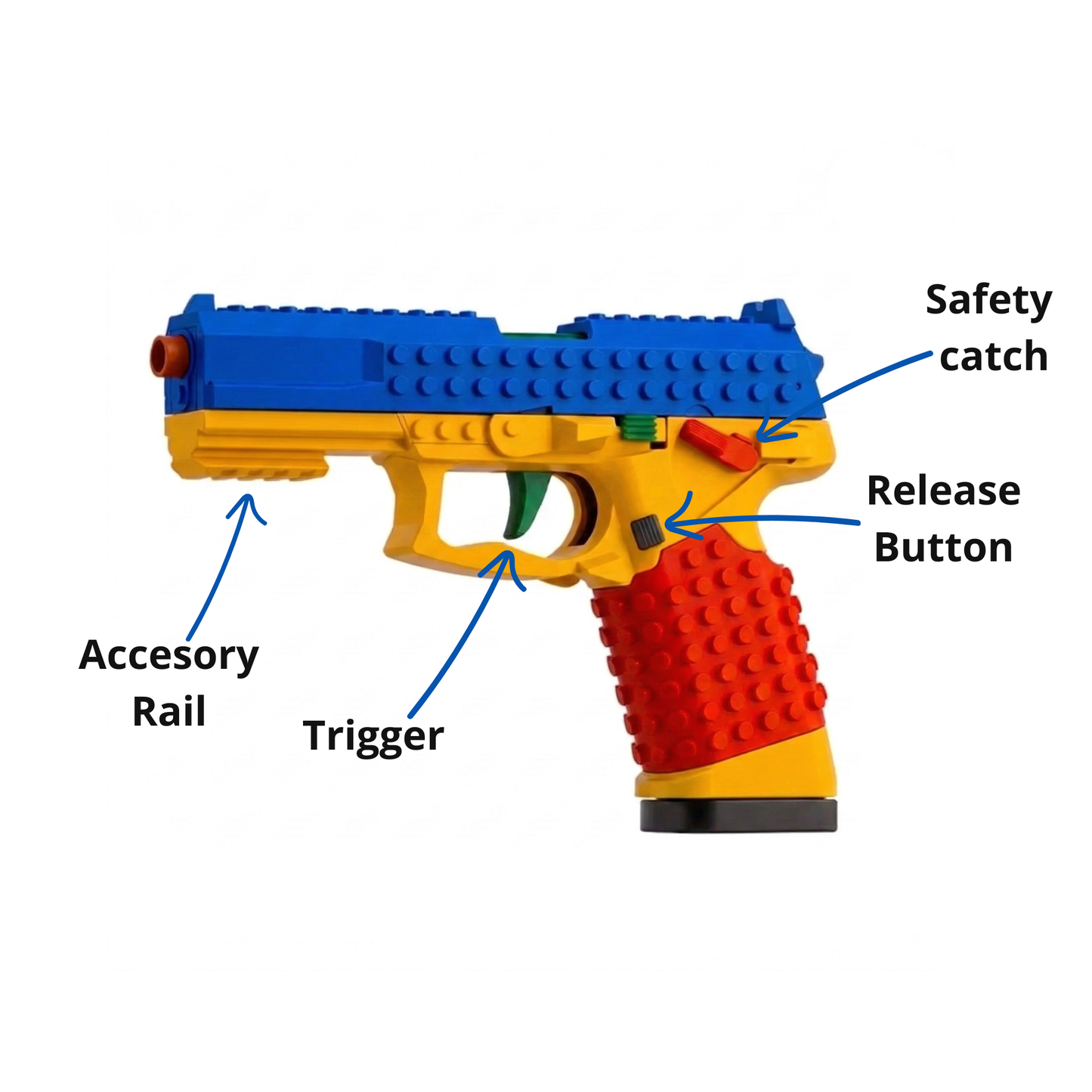 TheBlasterBrick™ Buildable Blaster